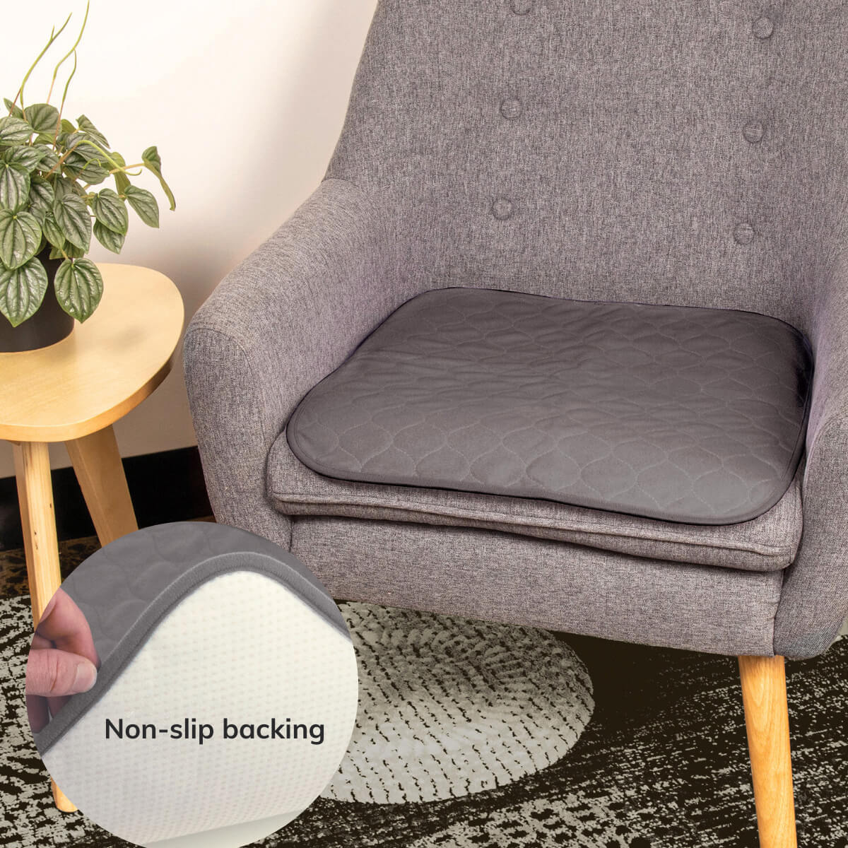 Conni chair and car seat pads for discreet portable protection